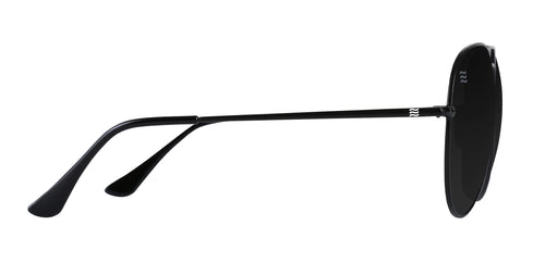 Nightfall Black Aviators polarized sunglasses from Neven Eyewear.