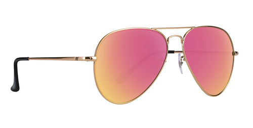 Goose Gold Aviators prescription glasses from Neven Eyewear.
