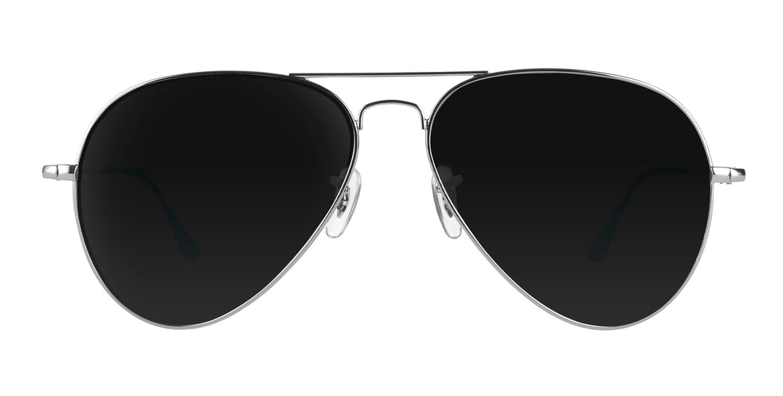 H2O Silver Aviator polarized sunglasses from Neven Eyewear.