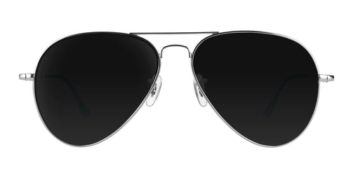 H2O Silver Aviator polarized sunglasses from Neven Eyewear.