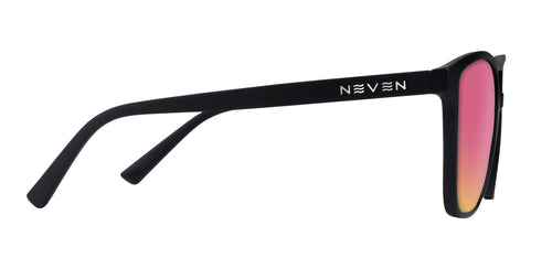 Abyss Black Rectangular prescription glasses from Neven Eyewear.