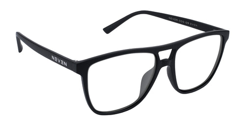 Abyss Black Rectangular prescription glasses from Neven Eyewear.