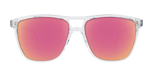 Lucid Clear Rectangular prescription glasses from Neven Eyewear.