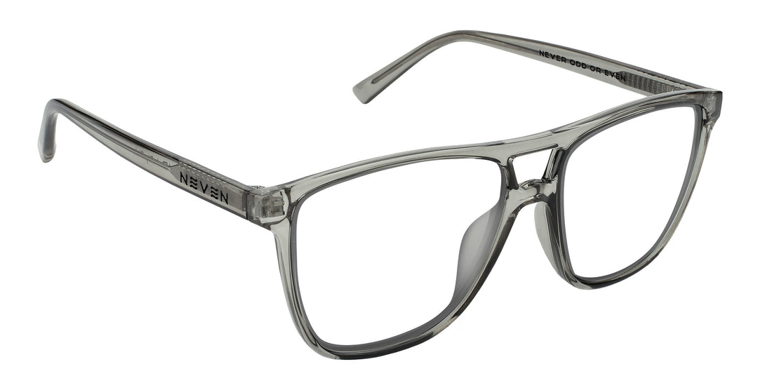 Rip Tide Clear Square prescription glasses from Neven Eyewear.