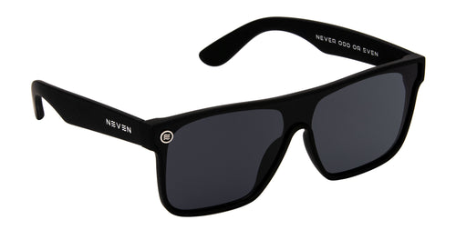 Bold Black Rectangular polarized sunglasses from Neven Eyewear.
