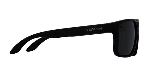 Doom Black Rectangular polarized sunglasses from Neven Eyewear.