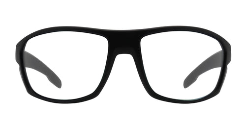 Raritan black wraparound polarized sunglasses from Neven Eyewear.