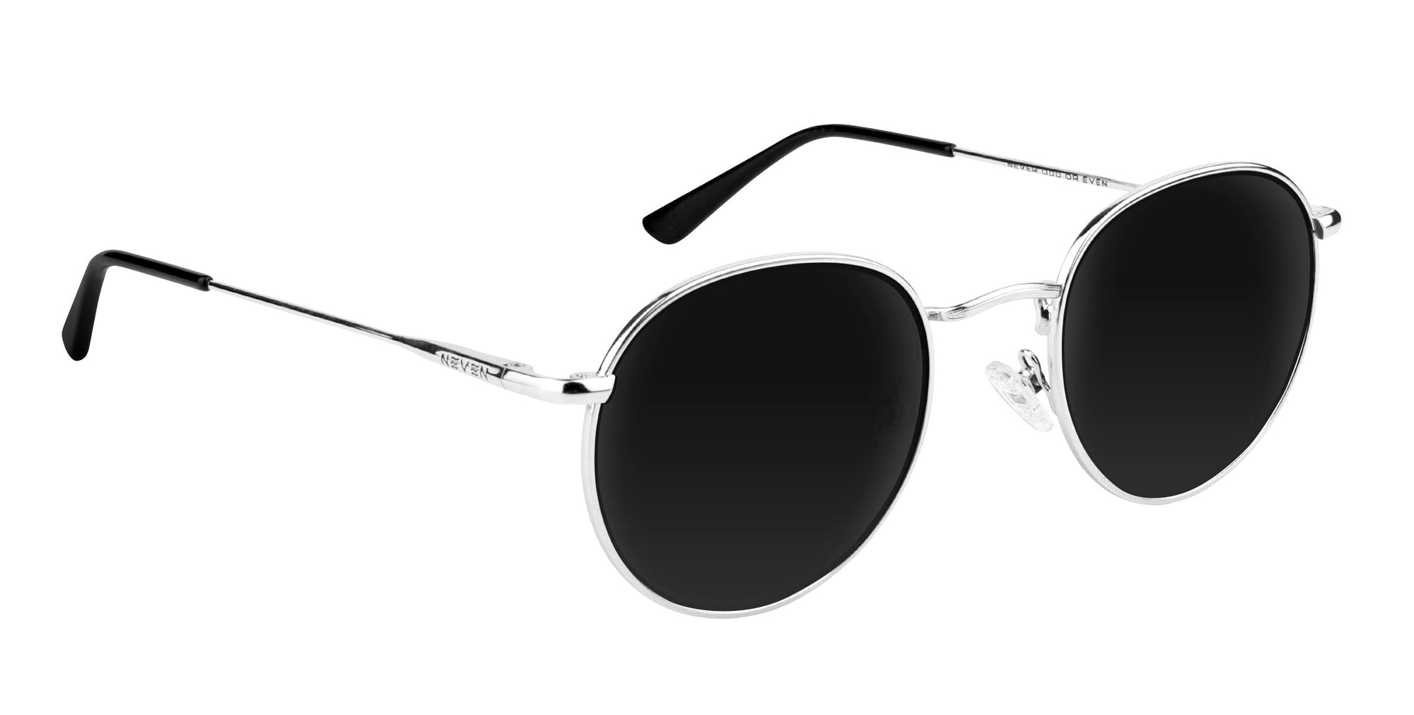 Ivy Silver Rectangle polarized sunglasses from Neven Eyewear.