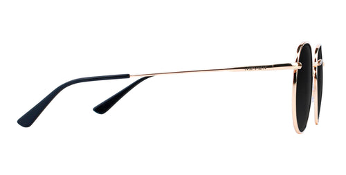 Rae Gold Rectangle prescription glasses from Neven Eyewear.
