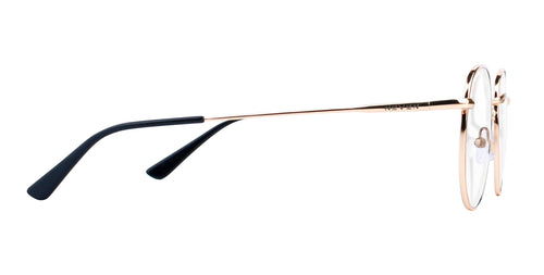 Rae Gold Rectangle prescription glasses from Neven Eyewear.