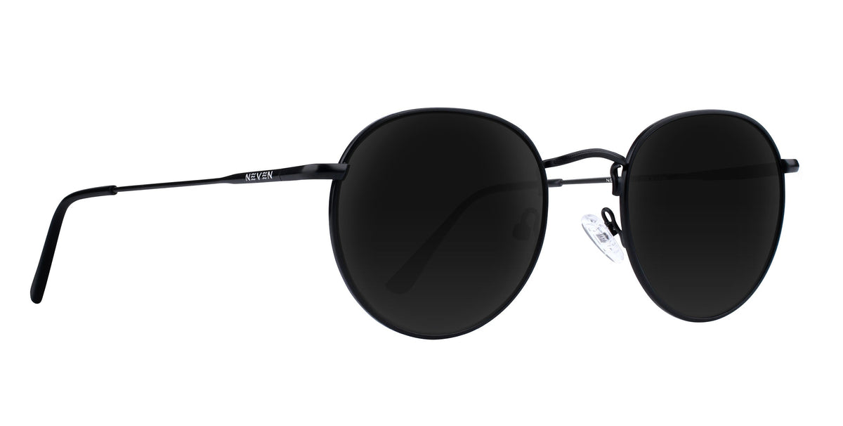 Saint vintage black aviator polarized sunglasses from Neven Eyewear.