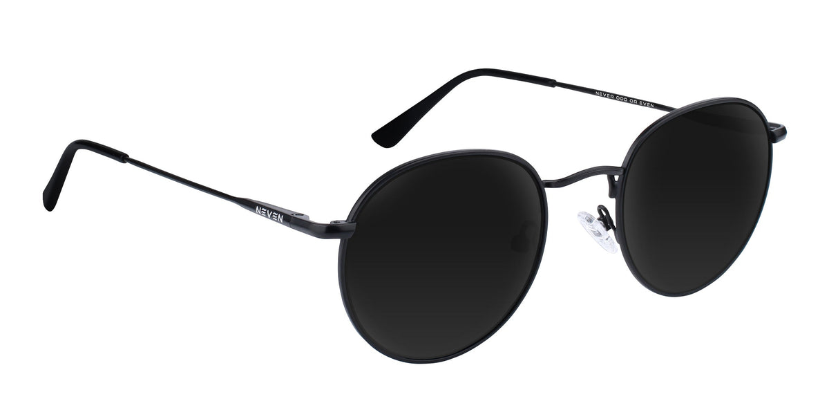 Saint vintage black aviator polarized sunglasses from Neven Eyewear.