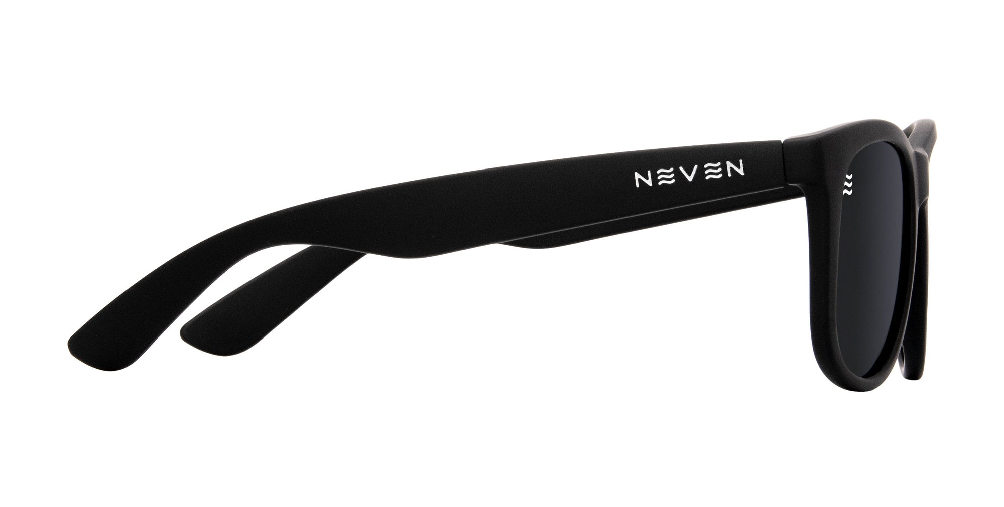 Classic black wayfarer polarized sunglasses from Neven Eyewear.