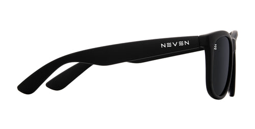 Classic black wayfarer polarized sunglasses from Neven Eyewear.