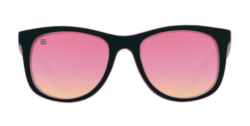 Mila Black Rectangle polarized sunglasses from Neven Eyewear.