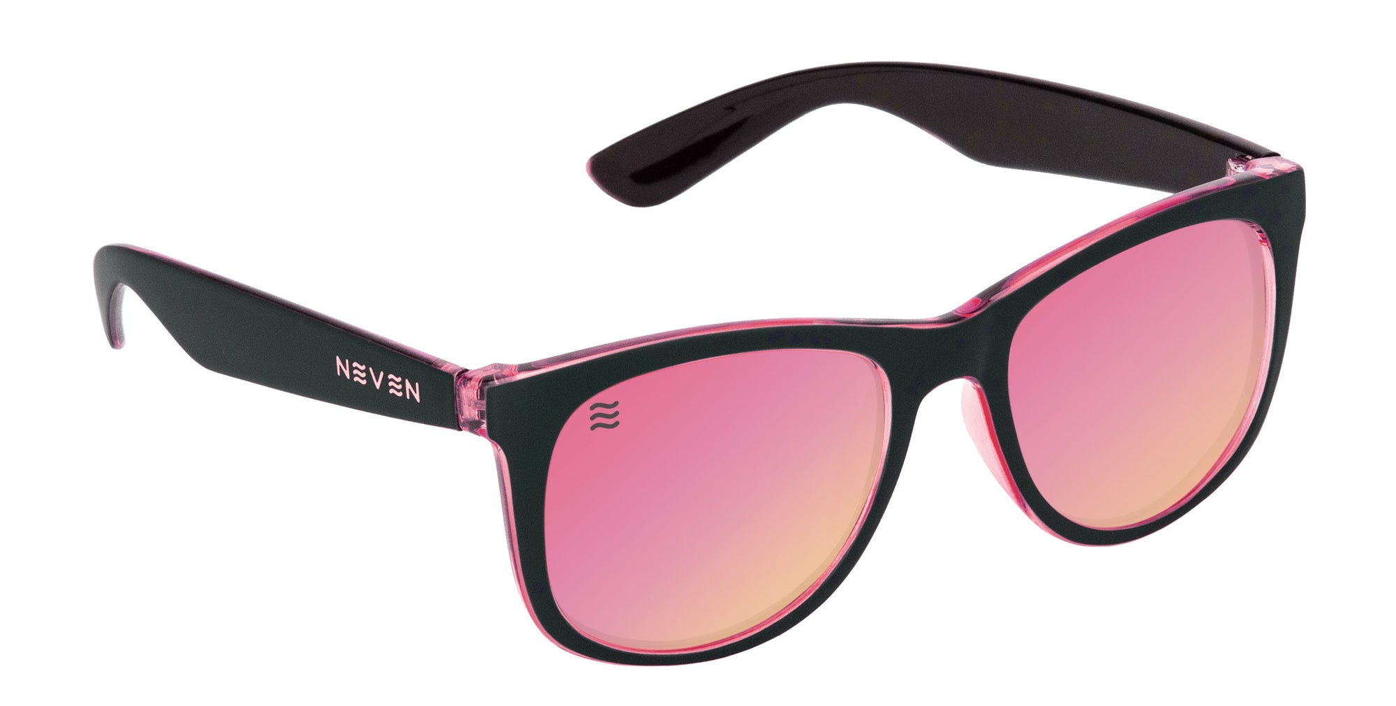 Mila Black Rectangle polarized sunglasses from Neven Eyewear.