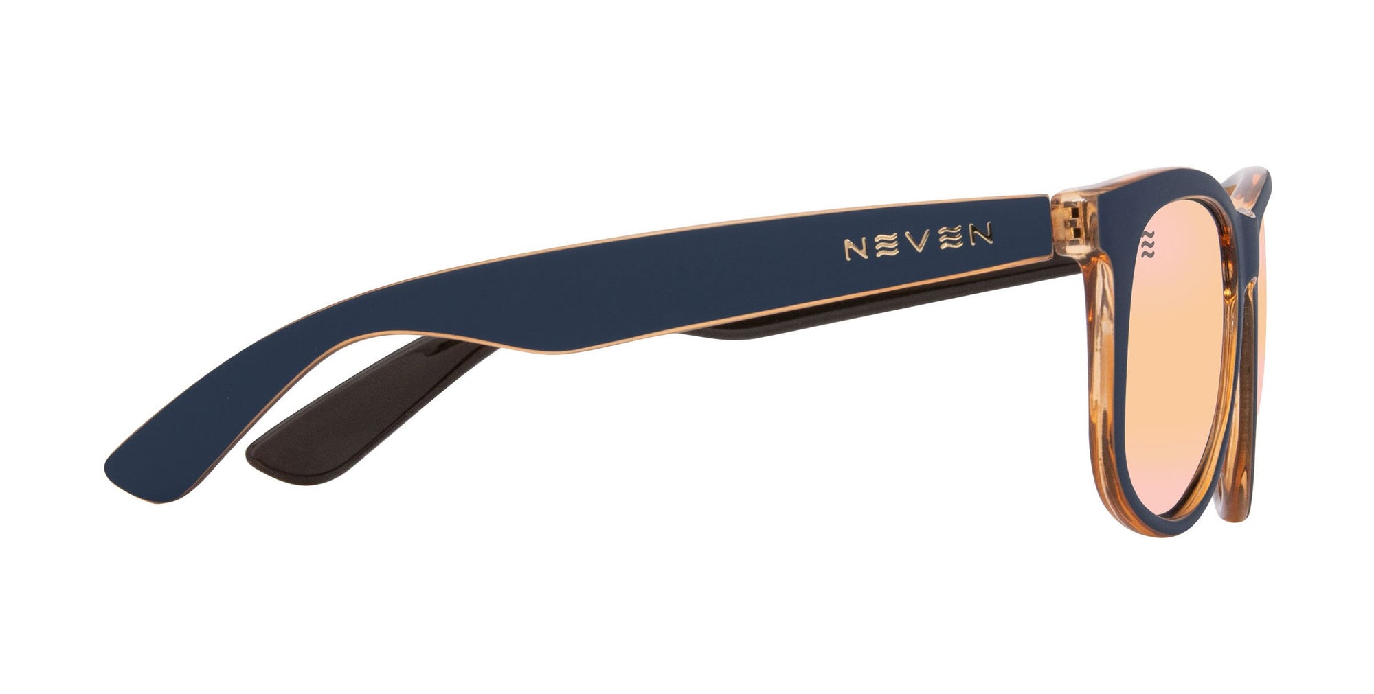 Sundown Blue Rectangular Polarized Sunglasses from Neven Eyewear.