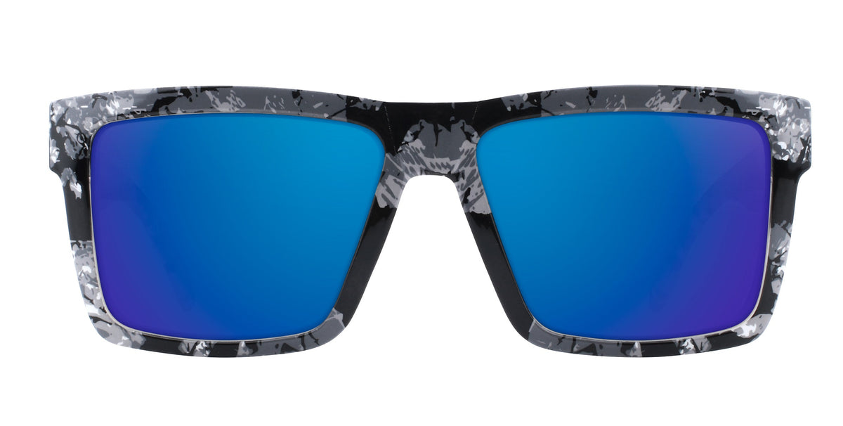 South Shore Black/white marbled rectangular prescription glasses from Neven Eyewear.
