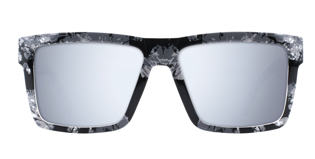 South Shore : silver mirrored prescription sunglasses : Tombstone collection