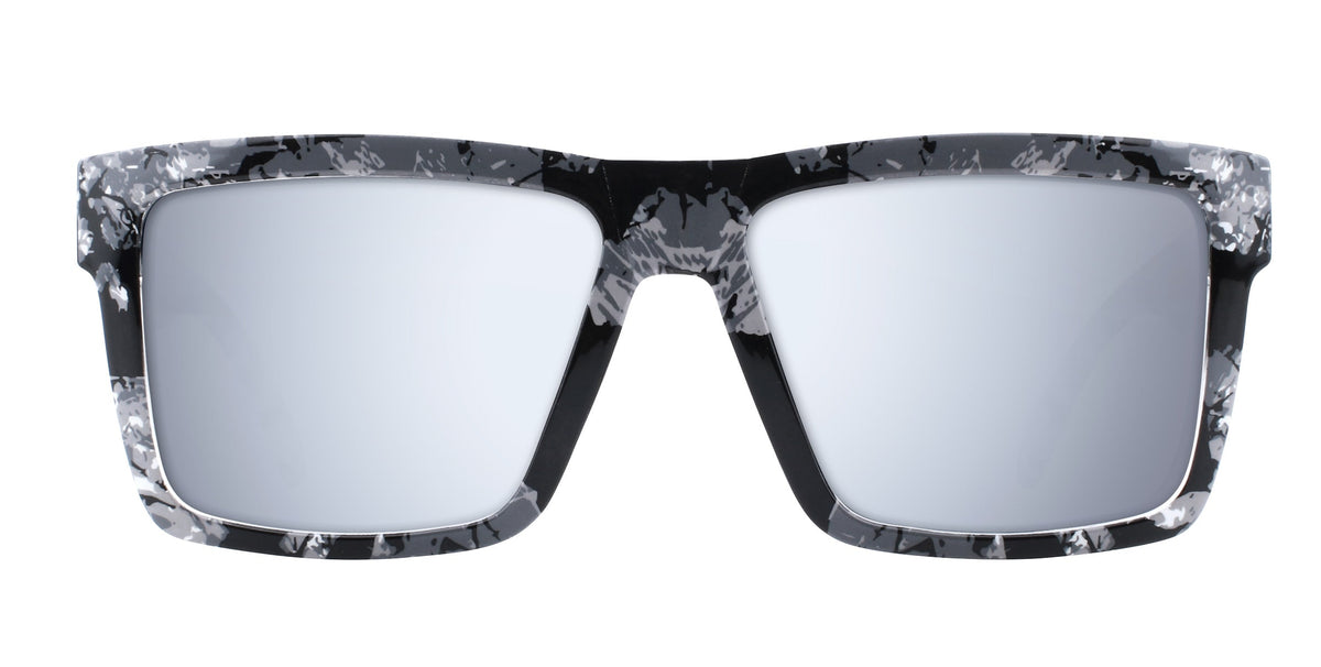 South Shore : silver mirrored prescription sunglasses : Tombstone collection