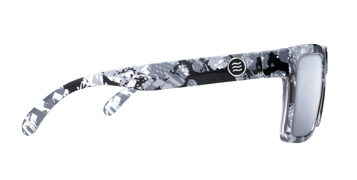 South Shore : silver mirrored prescription sunglasses : Tombstone collection