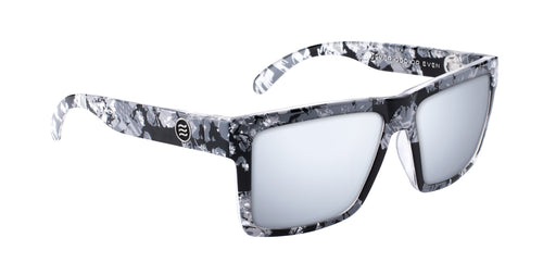 South Shore : silver mirrored prescription sunglasses : Tombstone collection