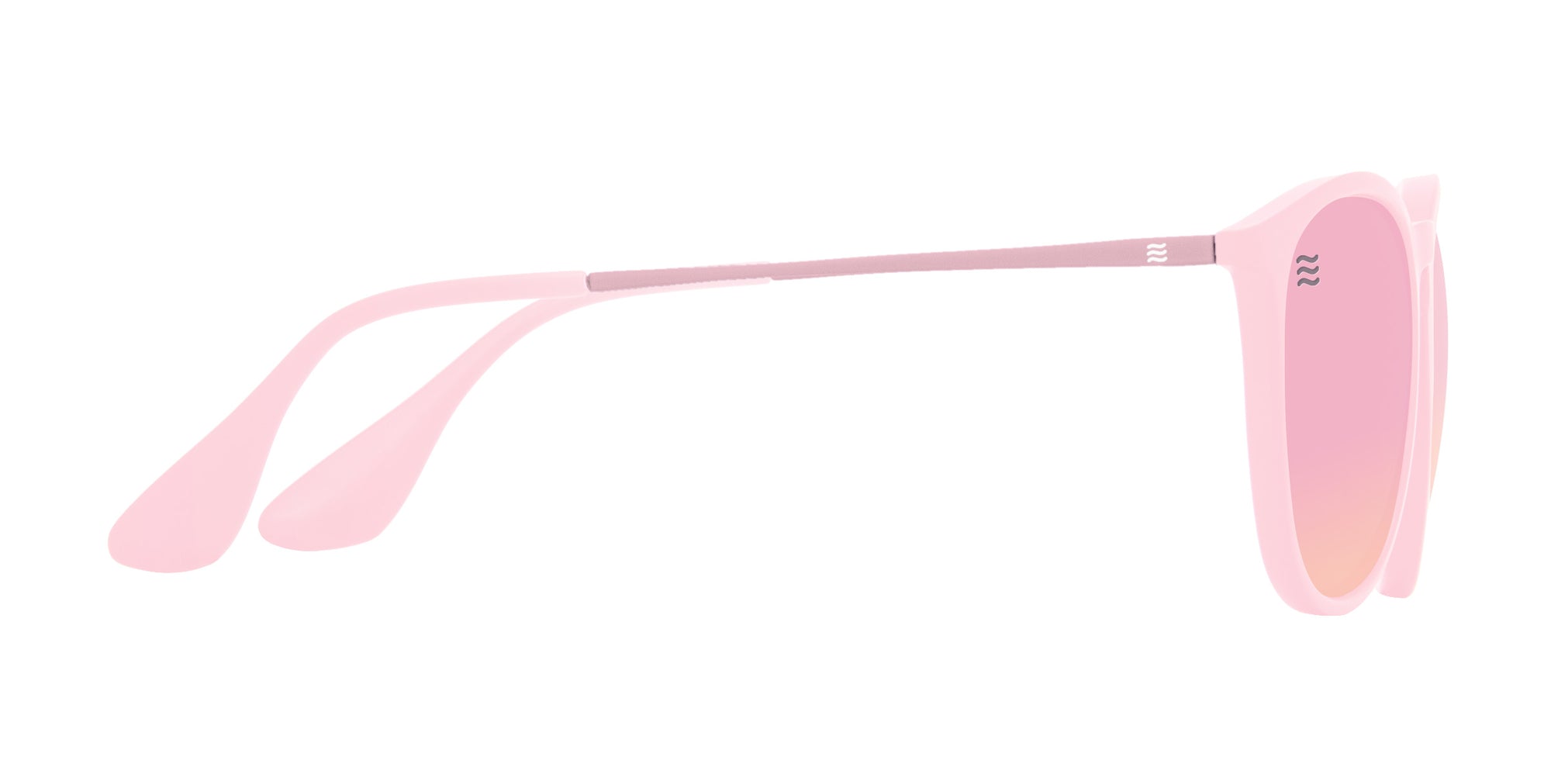 Dreamy Pink round polarized sunglasses from Neven Eyewear.