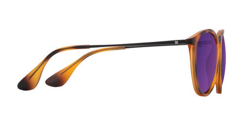 Stella tortoiseshell round polarized sunglasses from Neven Eyewear.