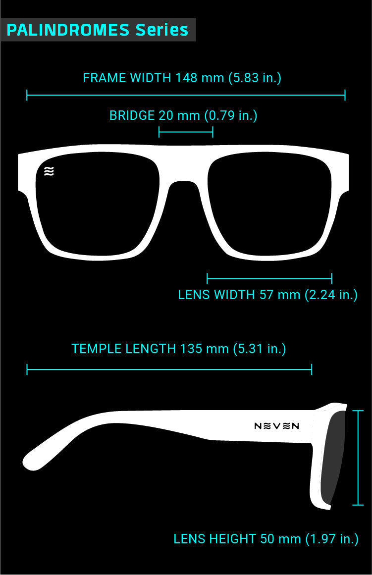 Fit Guide for Palindromes sunglasses frames