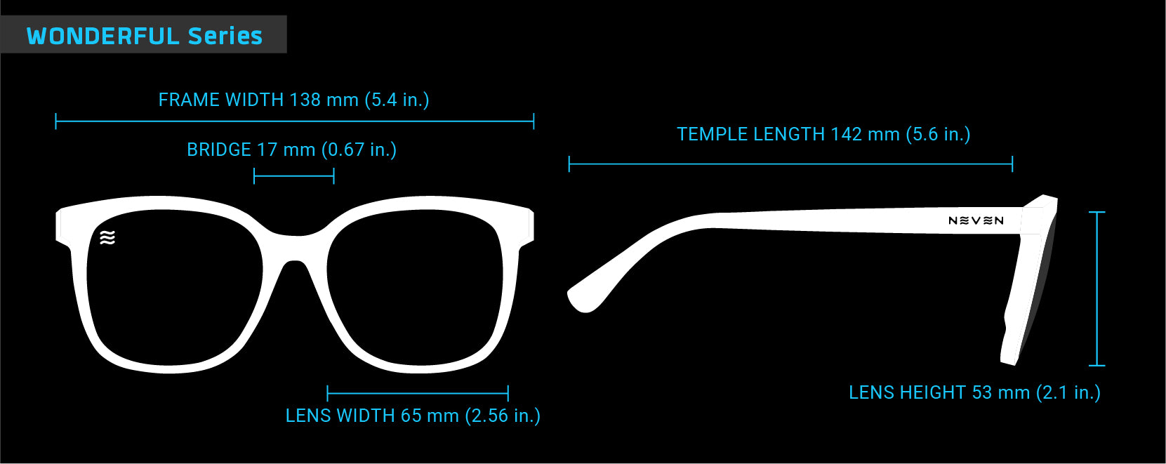 Fit Guide for Wonderful sunglasses frames